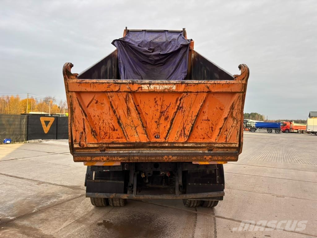 MAN TGA 26.400 6x4 FULL STEEL / BOX L=4799 mm Pašizgāzējs