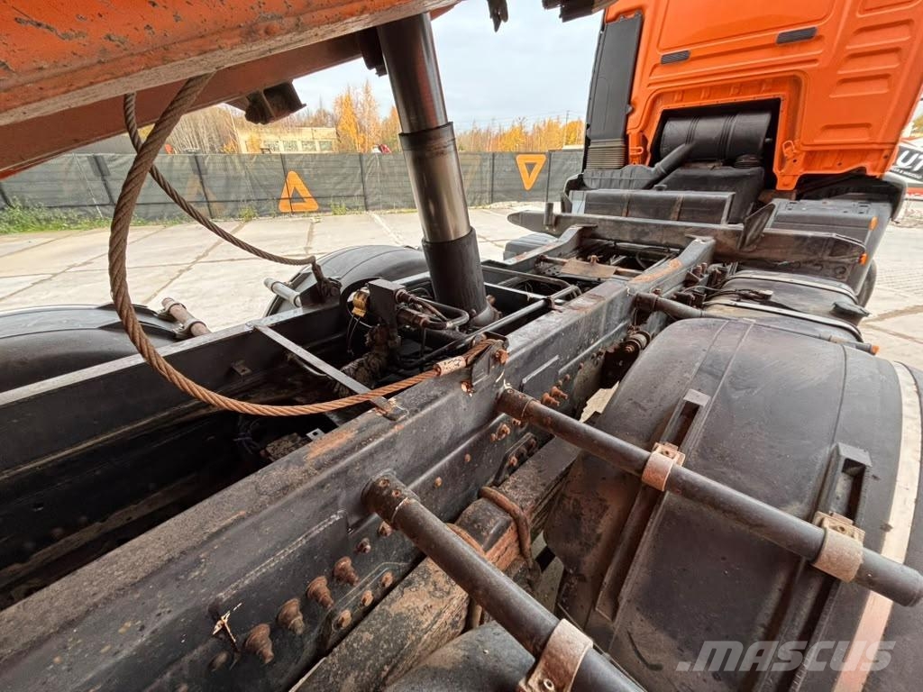 MAN TGA 26.400 6x4 FULL STEEL / BOX L=4799 mm Pašizgāzējs