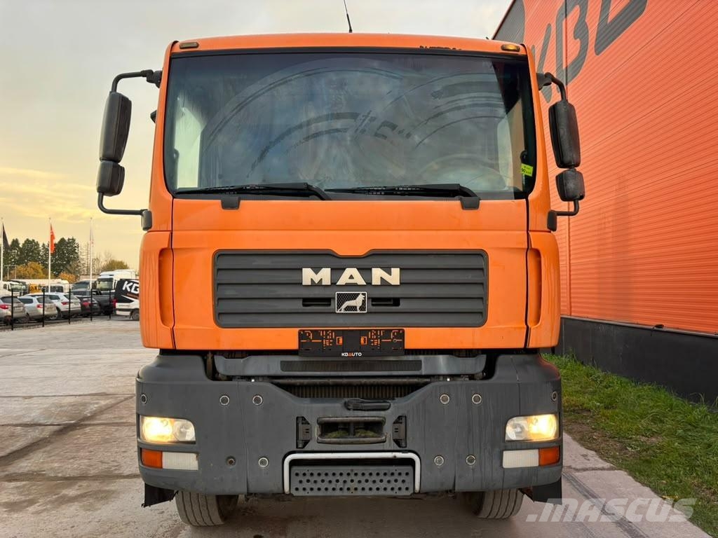 MAN TGA 26.400 6x4 FULL STEEL / BOX L=4799 mm Pašizgāzējs