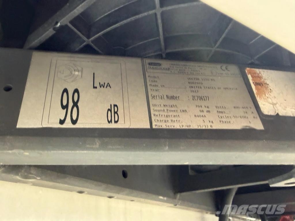 Schmitz Cargobull Carrier Vector 1550 / Lift-As / Rotos-Disc *Apk* Piekabes ar temperatūras kontroli
