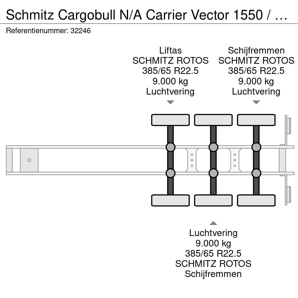 Schmitz Cargobull N/A Carrier Vector 1550 / Lift-As / Rotos-Disc *Ap Külmikpoolhaagised