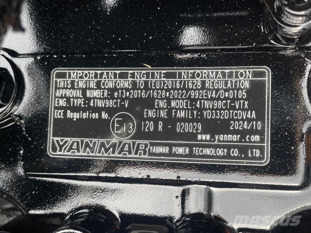 Yanmar TW75-Yanmar 4TNV98CT-VTX-5474030020-Engine/Motor محركات