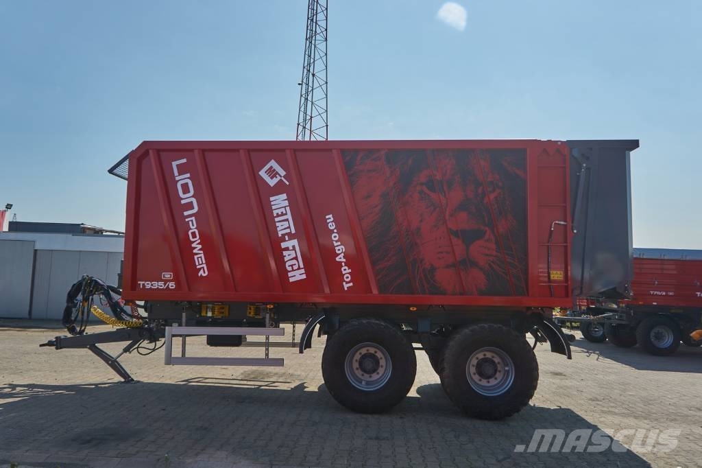 Metal-Fach T935/6 - 32m3 pushing wall trailer / przesuwna Allzweckanhänger