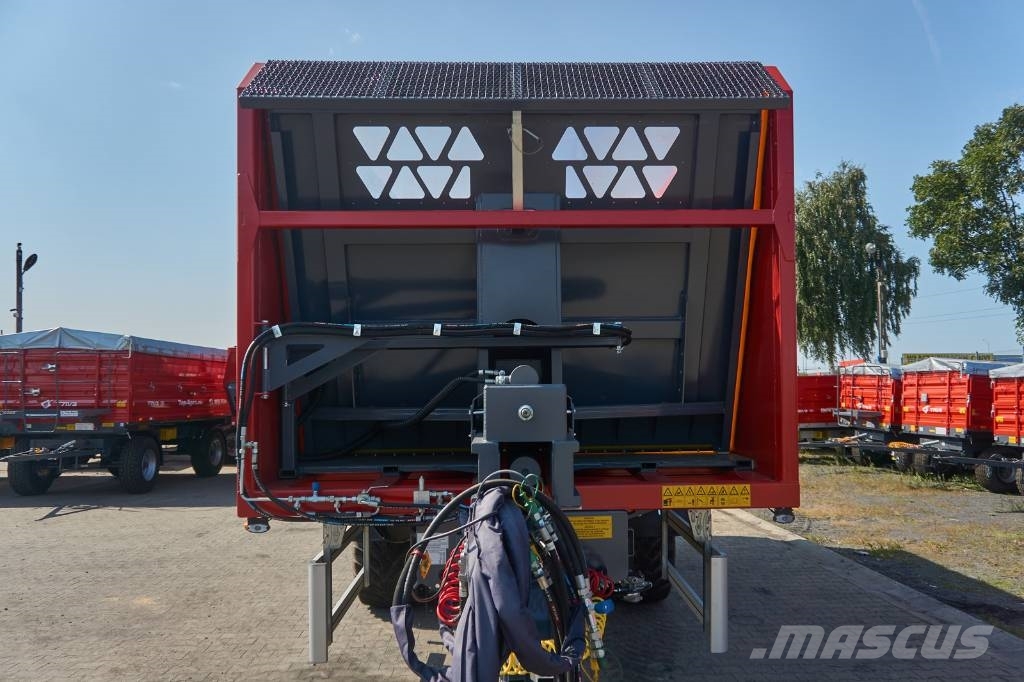 Metal-Fach T935/6 - 32m3 pushing wall trailer / przesuwna Allzweckanhänger