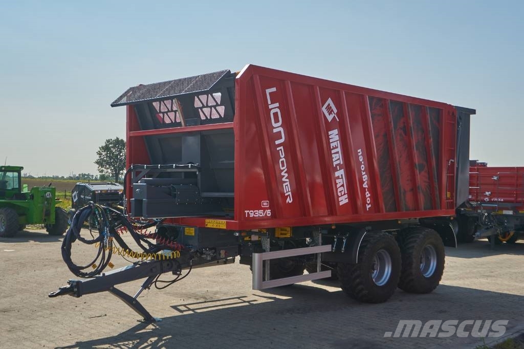 Metal-Fach T935/6 - 32m3 pushing wall trailer / przesuwna Allzweckanhänger