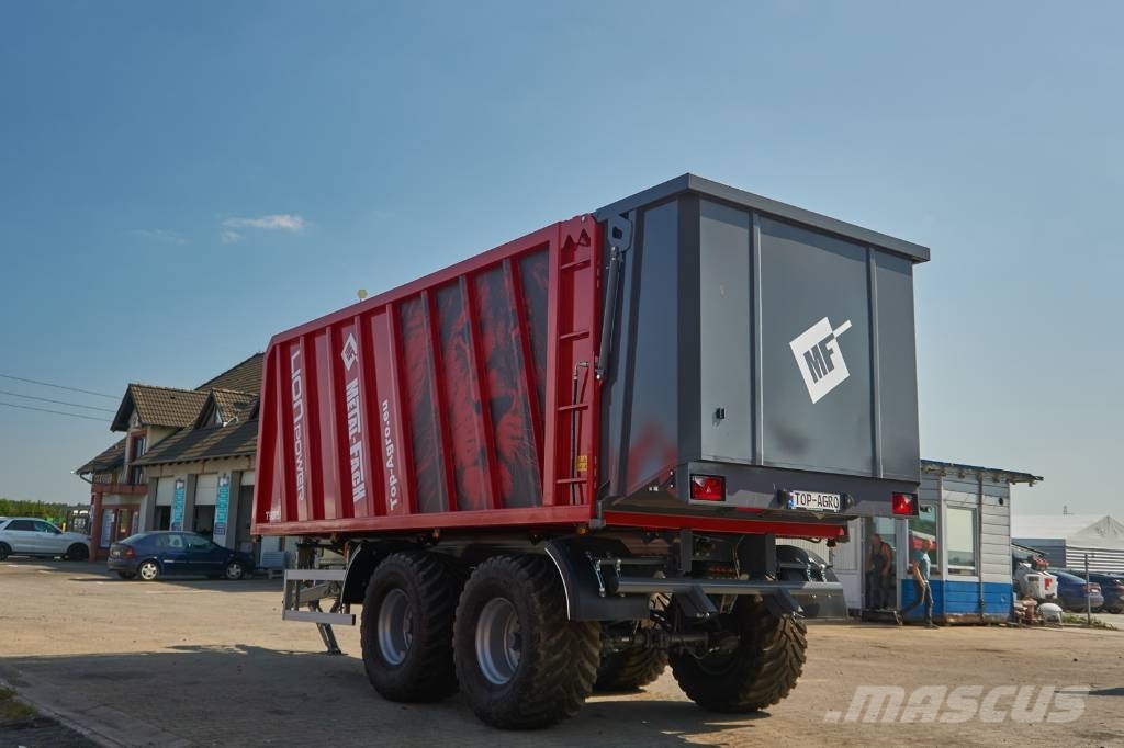 Metal-Fach T935/6 - 32m3 pushing wall trailer / przesuwna Allzweckanhänger