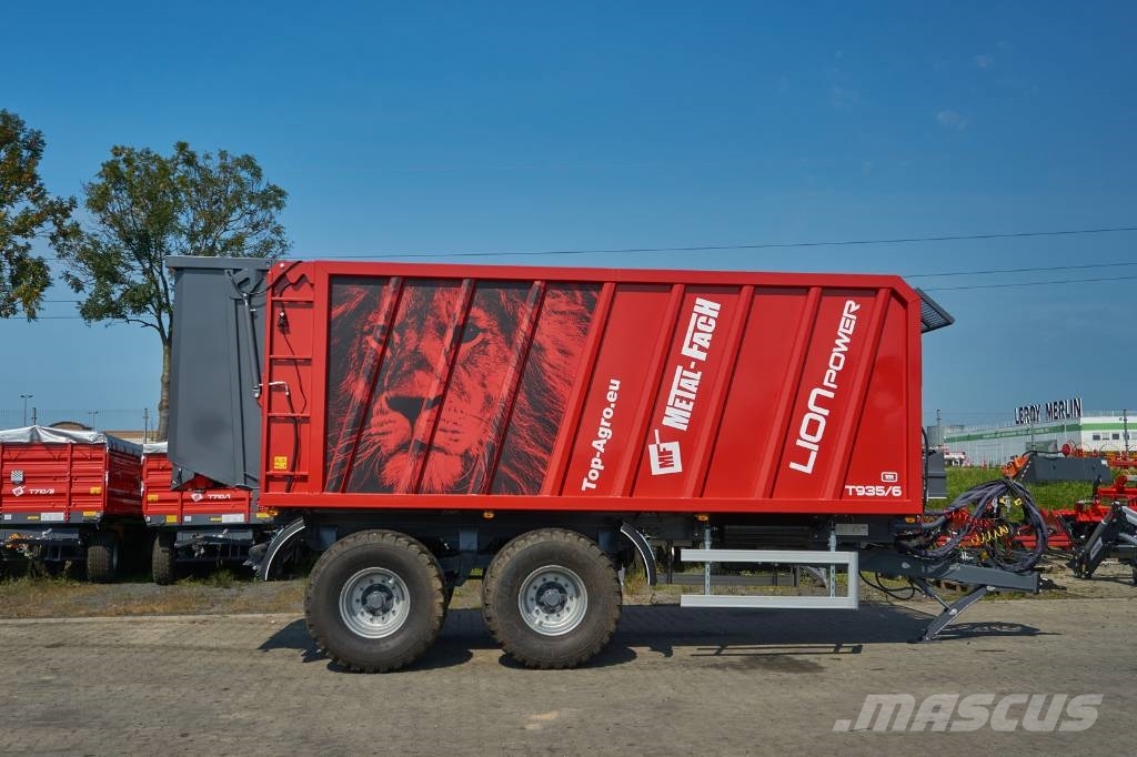 Metal-Fach T935/6 - 32m3 pushing wall trailer / przesuwna Allzweckanhänger