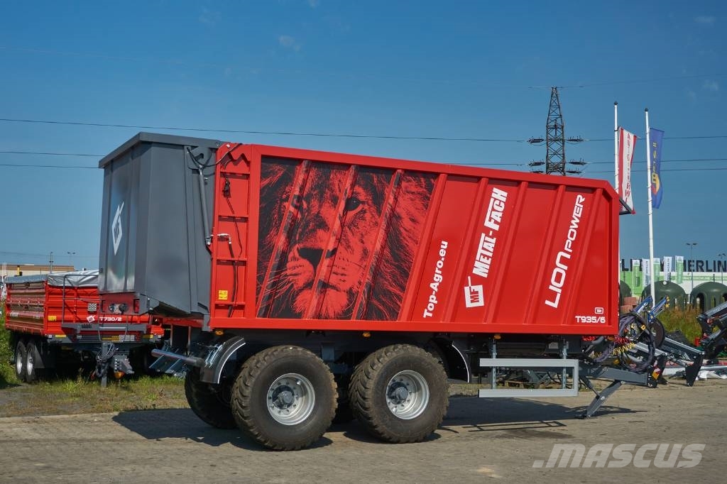 Metal-Fach T935/6 - 32m3 pushing wall trailer / przesuwna Allzweckanhänger