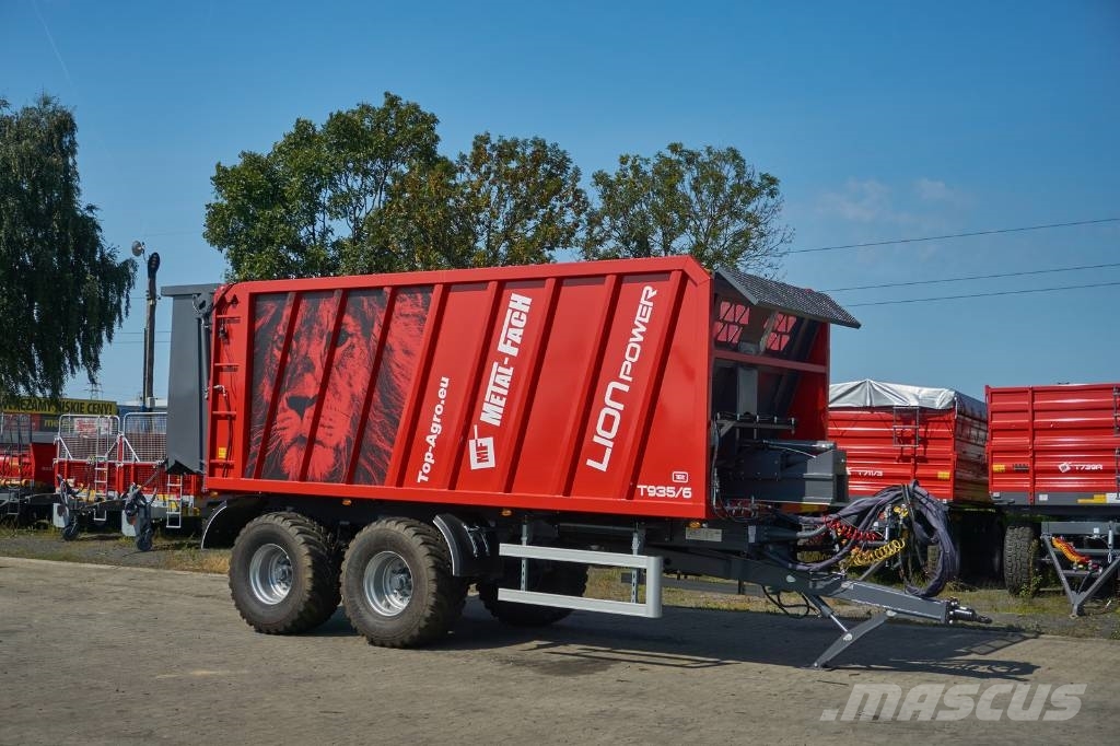 Metal-Fach T935/6 - 32m3 pushing wall trailer / przesuwna Allzweckanhänger