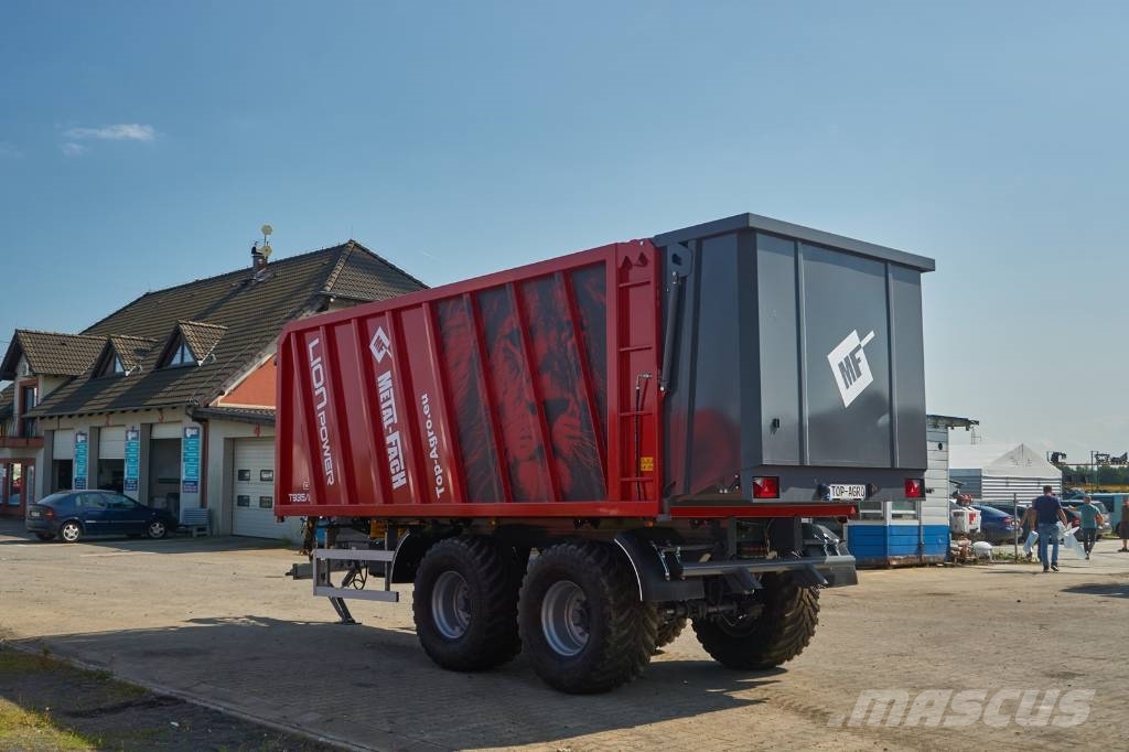 Metal-Fach T935/6 - 32m3 pushing wall trailer / przesuwna Allzweckanhänger