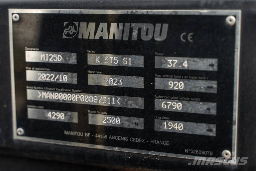 Manitou MI 25 D Дизельные погрузчики