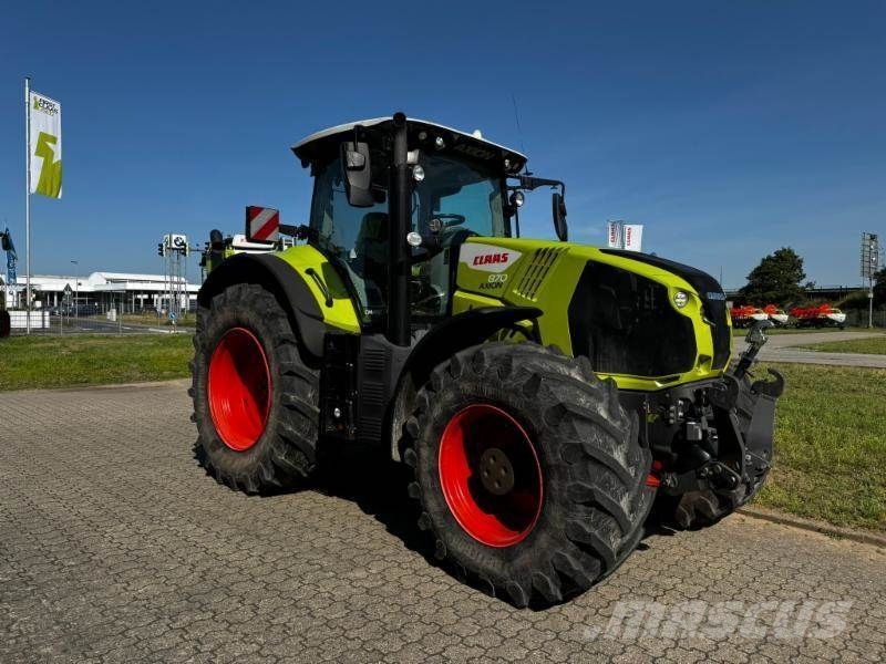 CLAAS AXION 870 트랙터
