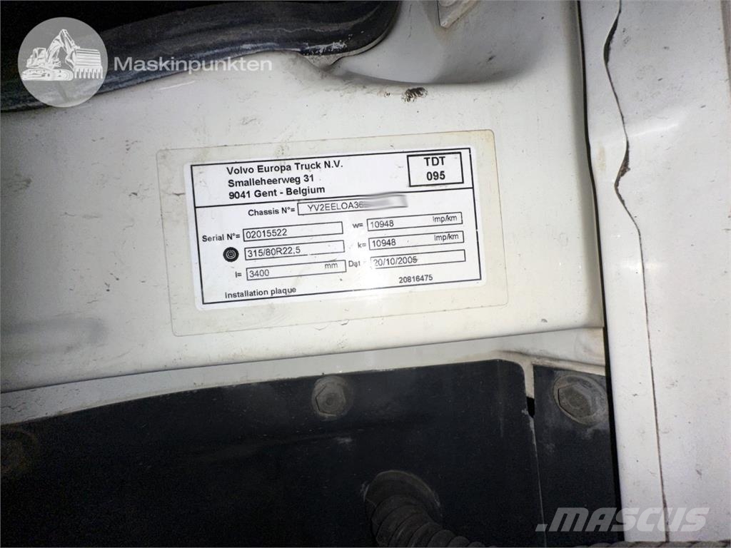 Volvo FL6(E) 618 Bakluft Renovationslastbiler