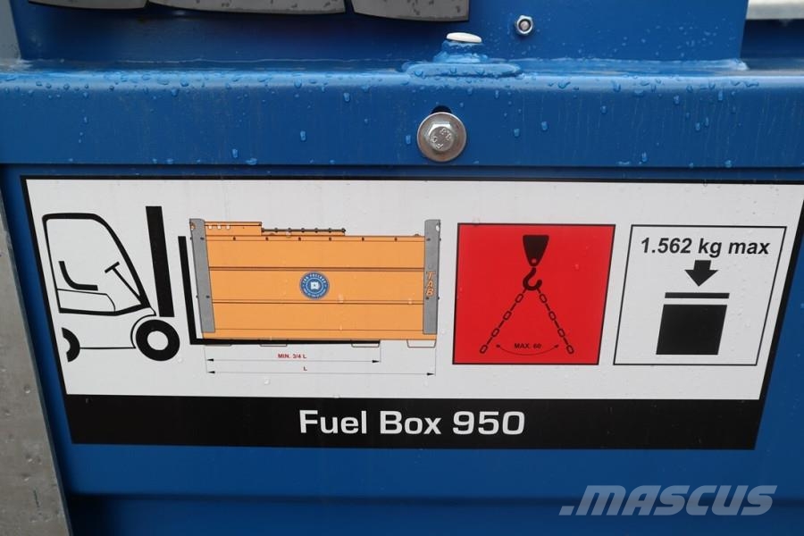 TAB 950 Compact New IBC-950 Compact fuel box for f Fuel and additive tanks