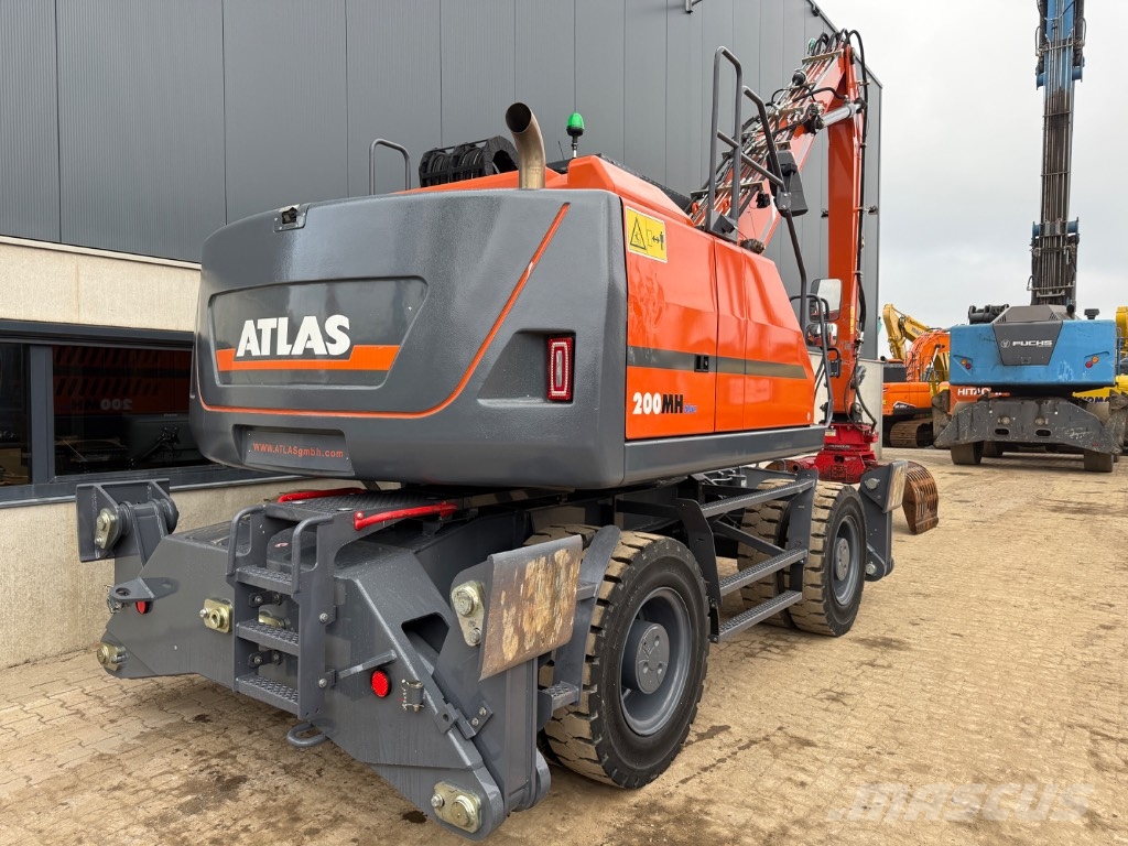 Atlas 200 MH - 200MH - 180 MH - 250 MH Bagri za prekladanje primarnih/sekundarnih surovin