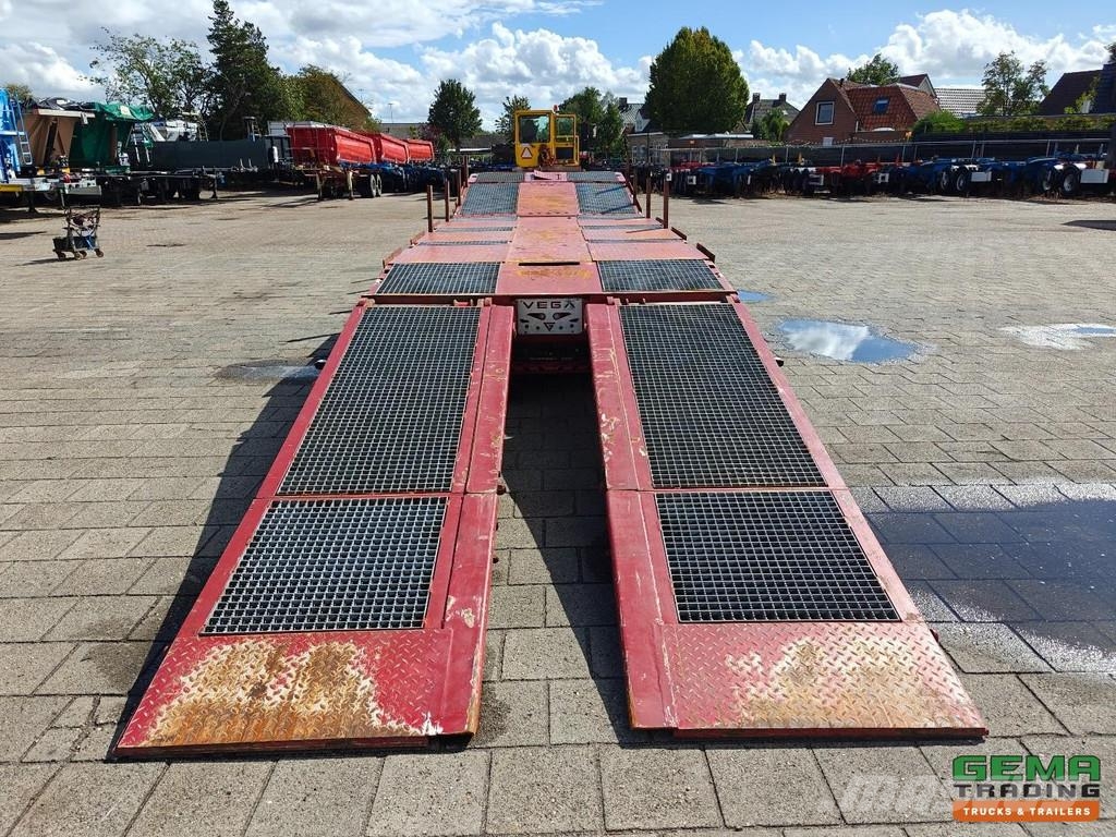  Wega Vega3 12m Semi-Low Loader - 1.8m Extendable - Zemie treileri