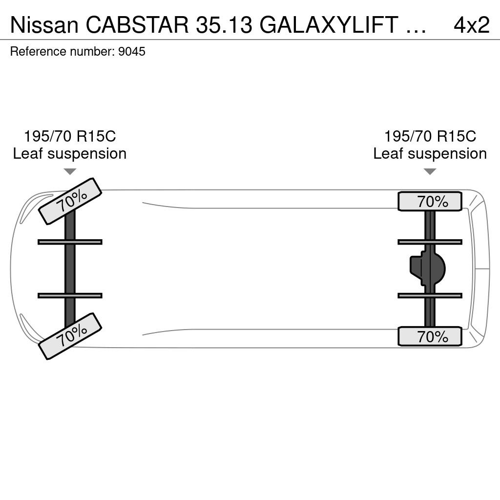 Nissan Cabstar 35.13 GALAXYLIFT GT18-12 + ONLY 45600KM Auto hoogwerkers
