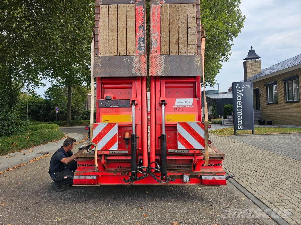 Kässbohrer LB3E Semie lowloader Низкорамные полуприцепы