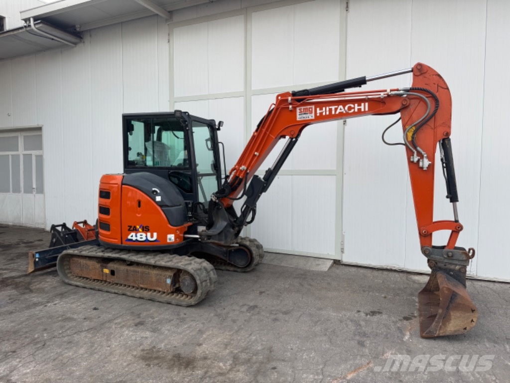Hitachi ZX 48 U حفارات صغيرة أقل من 7 طن (حفارات صغيرة)