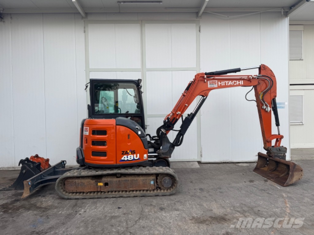 Hitachi ZX 48 U حفارات صغيرة أقل من 7 طن (حفارات صغيرة)