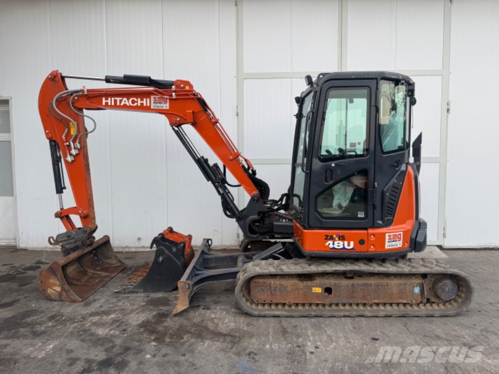 Hitachi ZX 48 U حفارات صغيرة أقل من 7 طن (حفارات صغيرة)