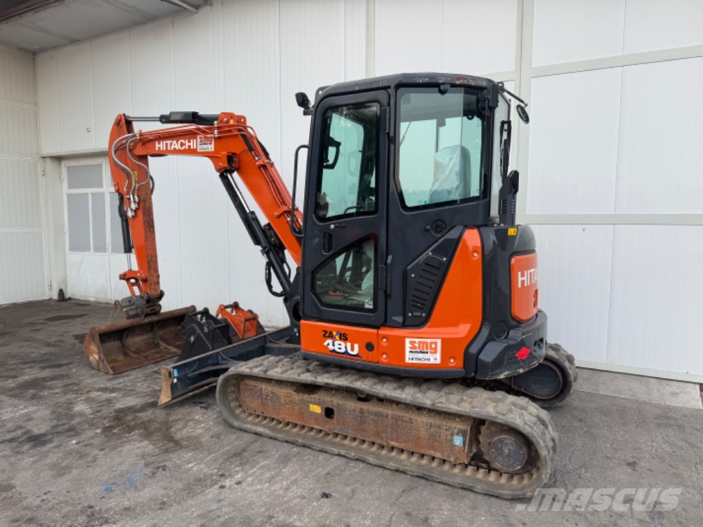 Hitachi ZX 48 U حفارات صغيرة أقل من 7 طن (حفارات صغيرة)