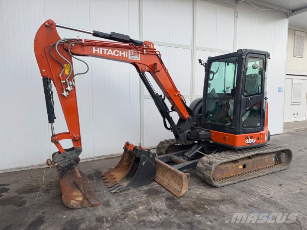 Hitachi ZX 48 U حفارات صغيرة أقل من 7 طن (حفارات صغيرة)