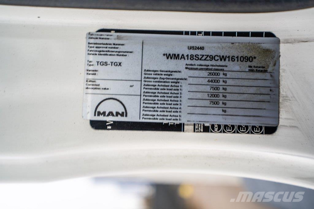 MAN TGS 26.320 BL - VDK PUSHER IIK Kamioni za otpad