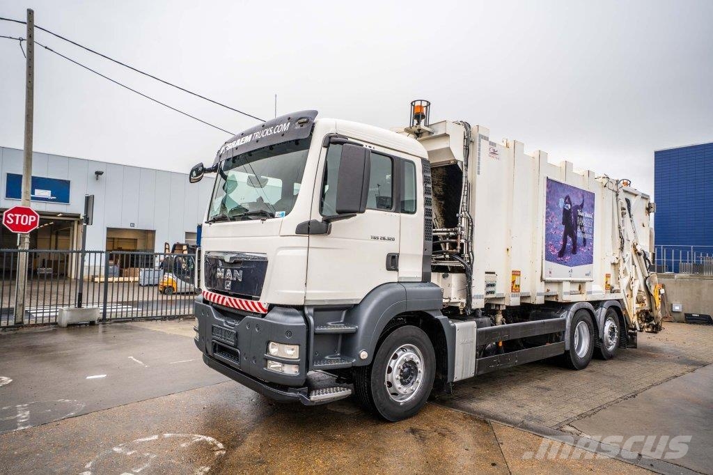MAN TGS 26.320 BL - VDK PUSHER IIK Kamioni za otpad