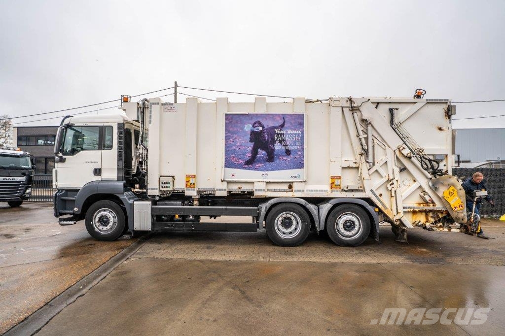 MAN TGS 26.320 BL - VDK PUSHER IIK Kamioni za otpad