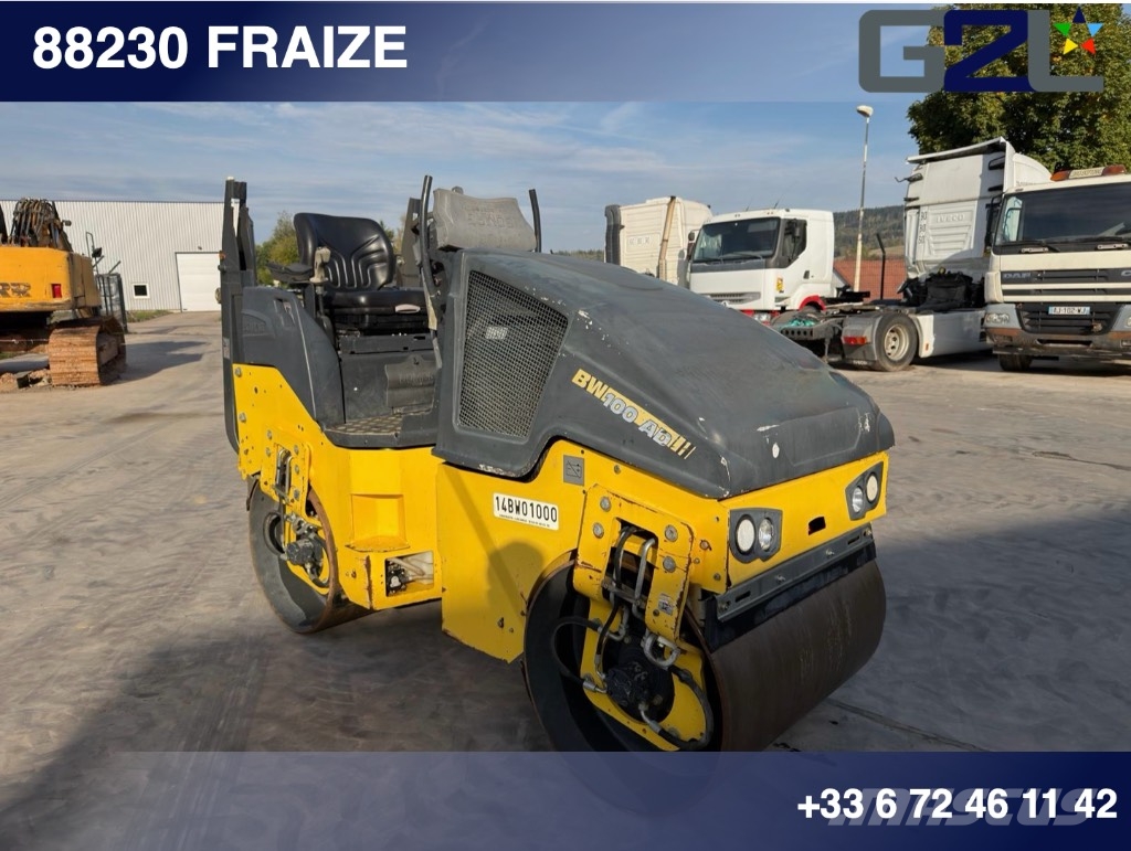 Bomag BW 100 AD-5 *ACCIDENTE*DAMAGED*UNFALL* Tandemwalzen