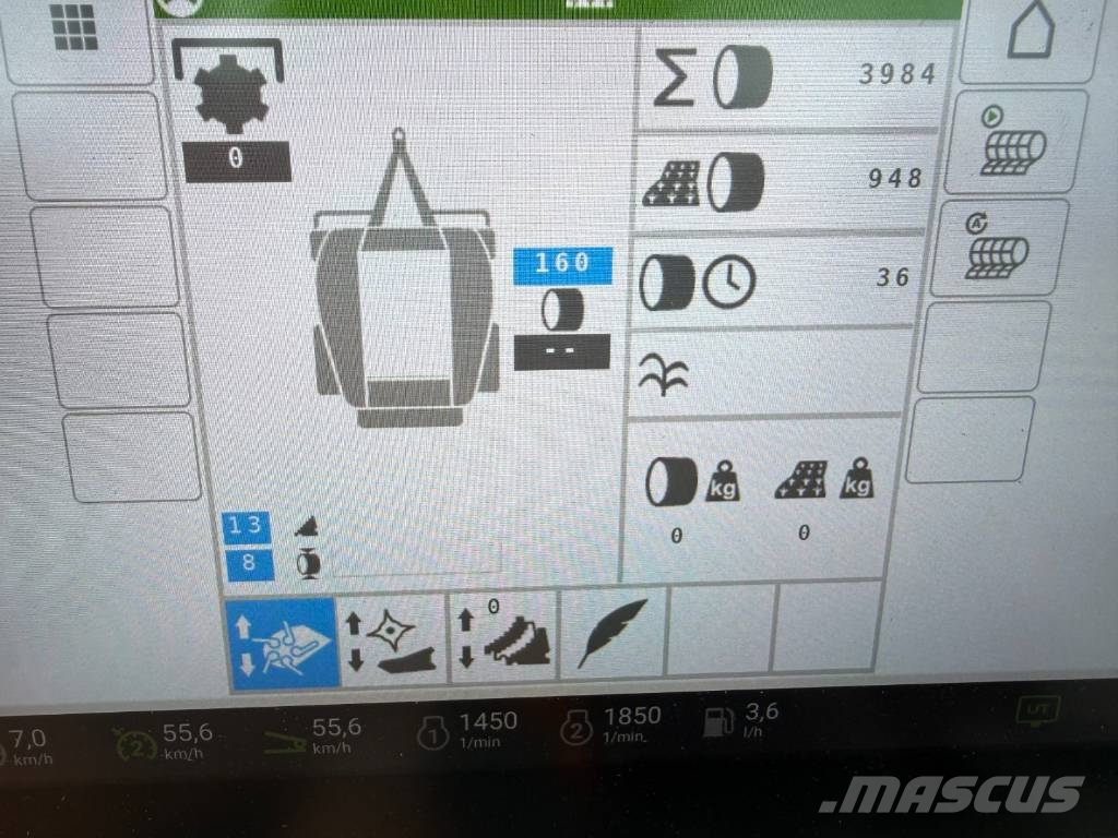 Fendt Rotana 160 V Körbálázók