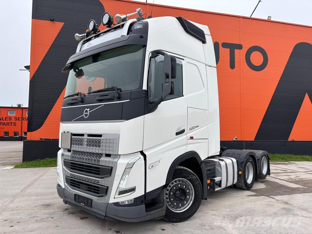 Volvo FH 500 6x2 GLOBE XL / RETARDER / DOUBLE BOGIE Vilcēji