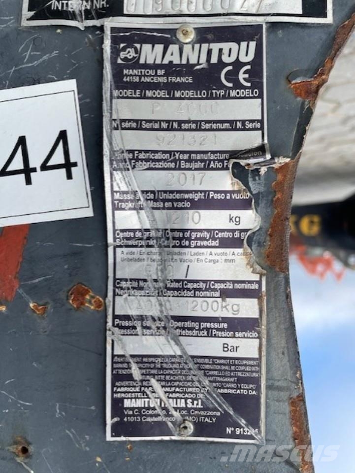 Manitou KRANARM P4000MT (RECO) Άλλα εξαρτήματα