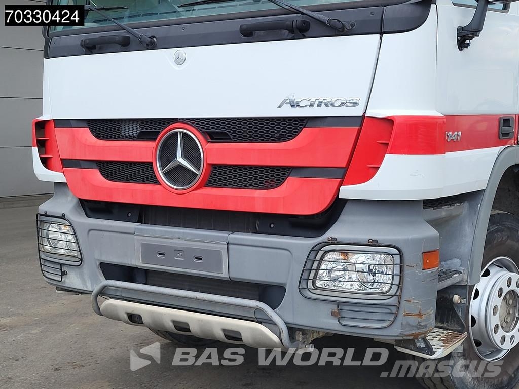 Mercedes-Benz Actros 4141 8X4 HIAB 166 D-4 Hiduo Crane 11m3 2-wa شاحنات قلابة