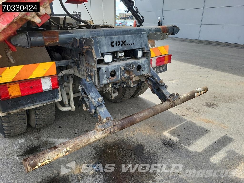 Mercedes-Benz Actros 4141 8X4 HIAB 166 D-4 Hiduo Crane 11m3 2-wa Caminhões basculantes