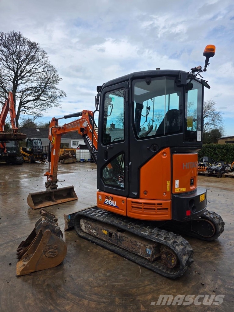 Hitachi ZX 26 U-6, 2020, United Kingdom - Used mini excavators