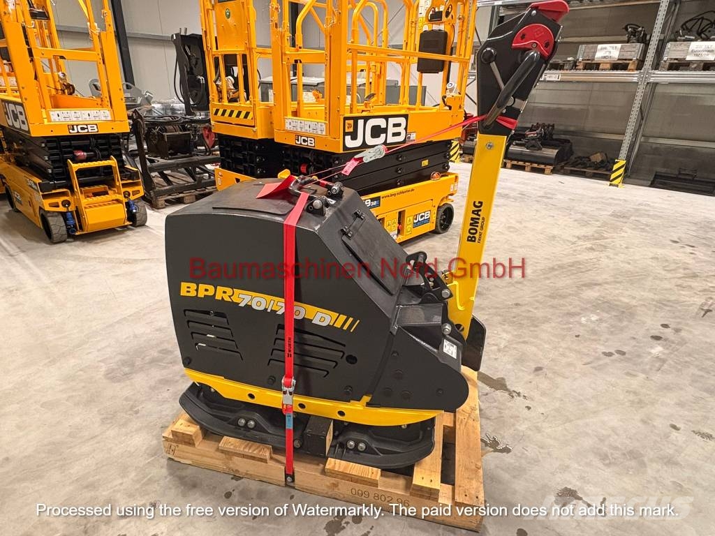 Bomag BPR 70/70 D NEU دكاكات أفقية