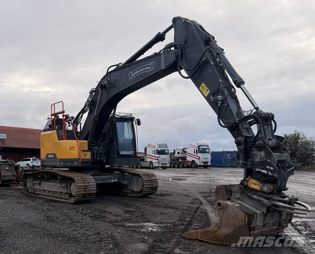 Volvo ECR 355 EL Pásová rýpadla