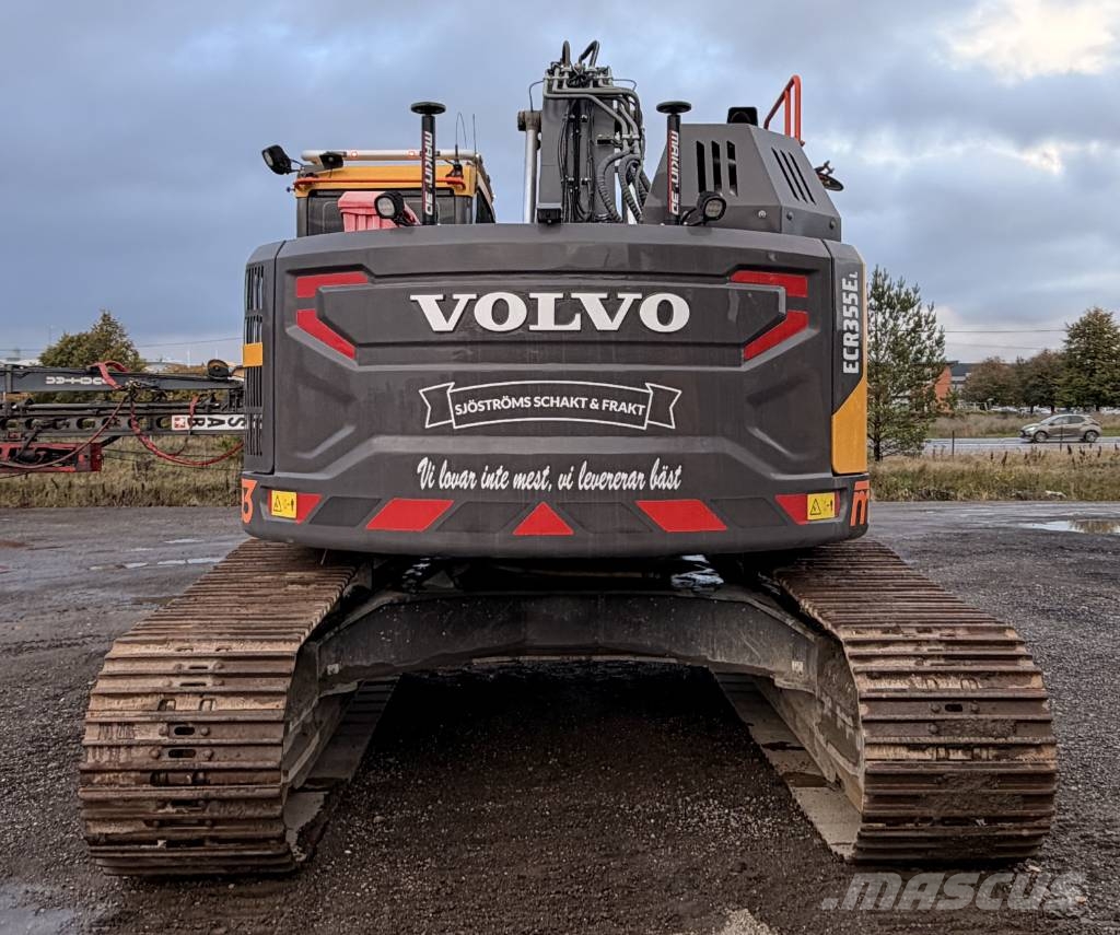 Volvo ECR 355 EL Pásová rýpadla