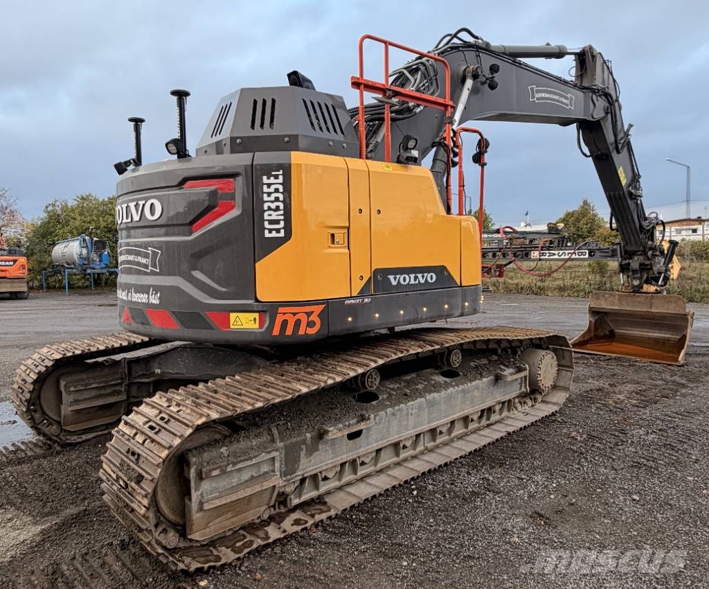 Volvo ECR 355 EL Pásová rýpadla