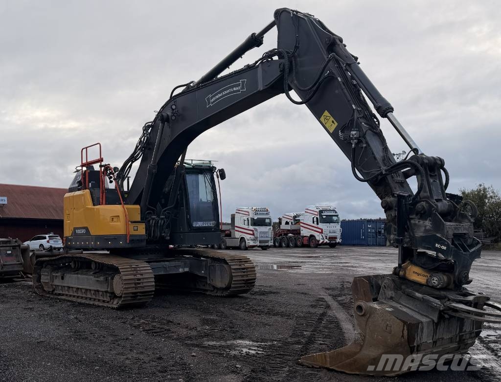 Volvo ECR 355 EL Pásová rýpadla
