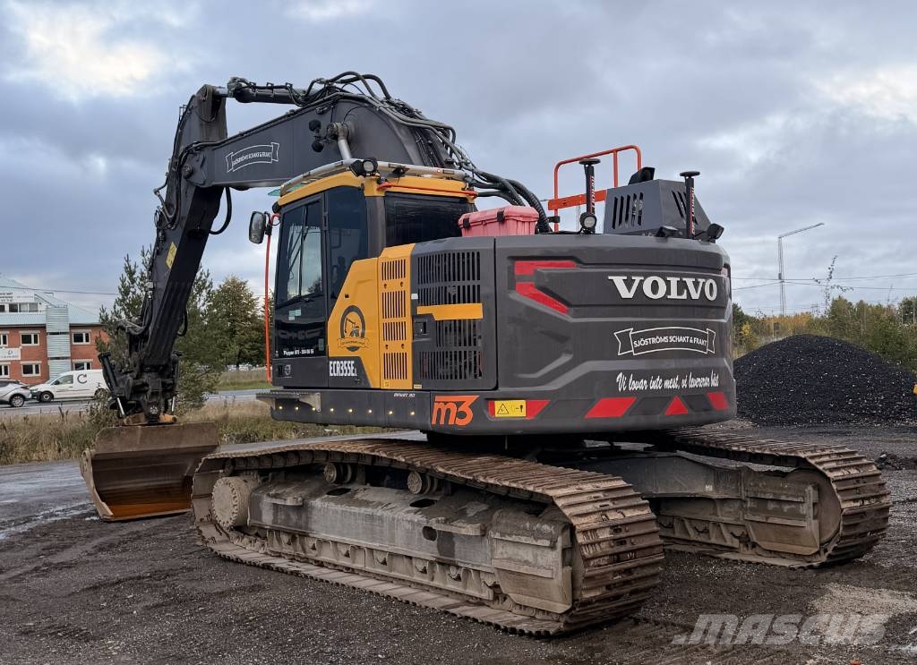 Volvo ECR 355 EL Pásová rýpadla