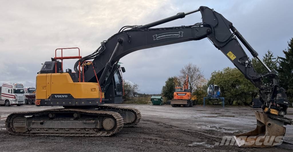 Volvo ECR 355 EL Pásová rýpadla