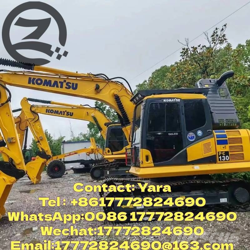 Komatsu PC 130 中型油圧ショベル 7ｔ-12ｔ（ユンボ・パワーショベル・バックホー）