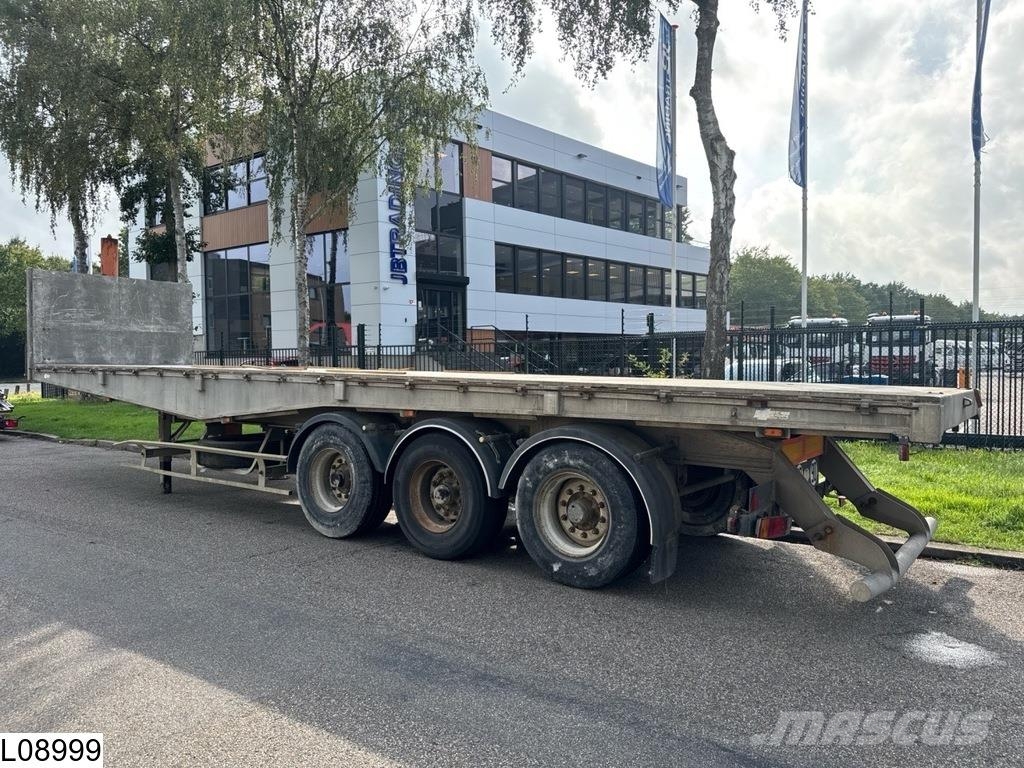 Trailor open laadbak Vlakke laadvloeren