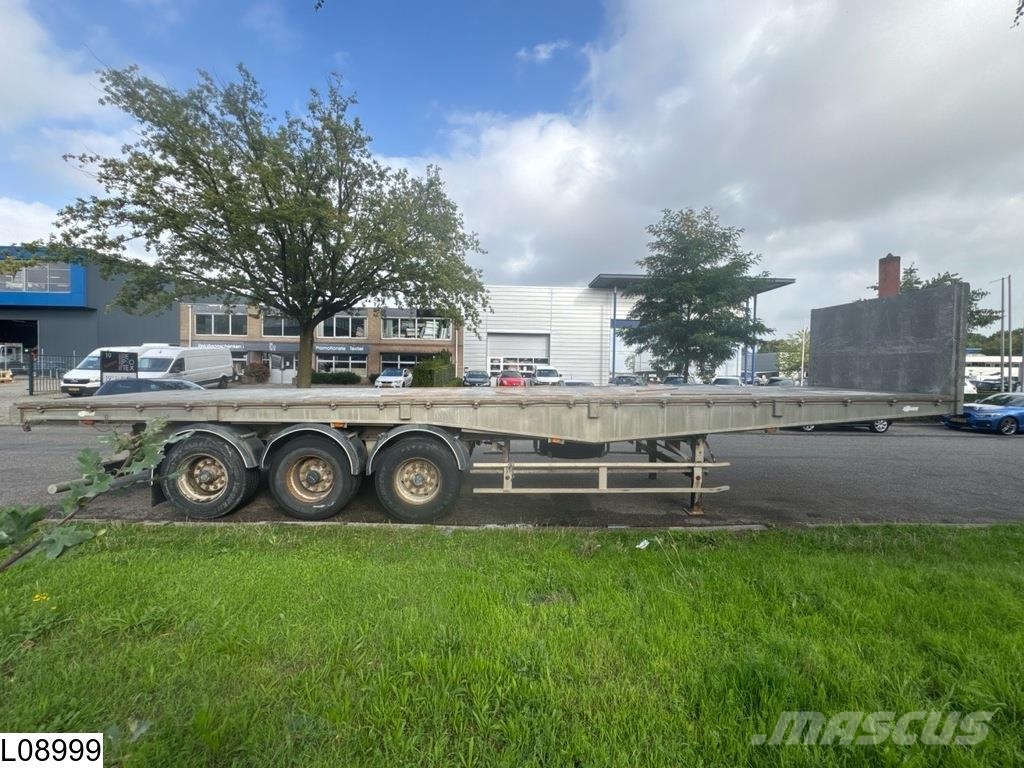 Trailor open laadbak Vlakke laadvloeren