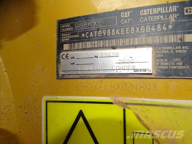 CAT 988 K Pyöräkuormaajat