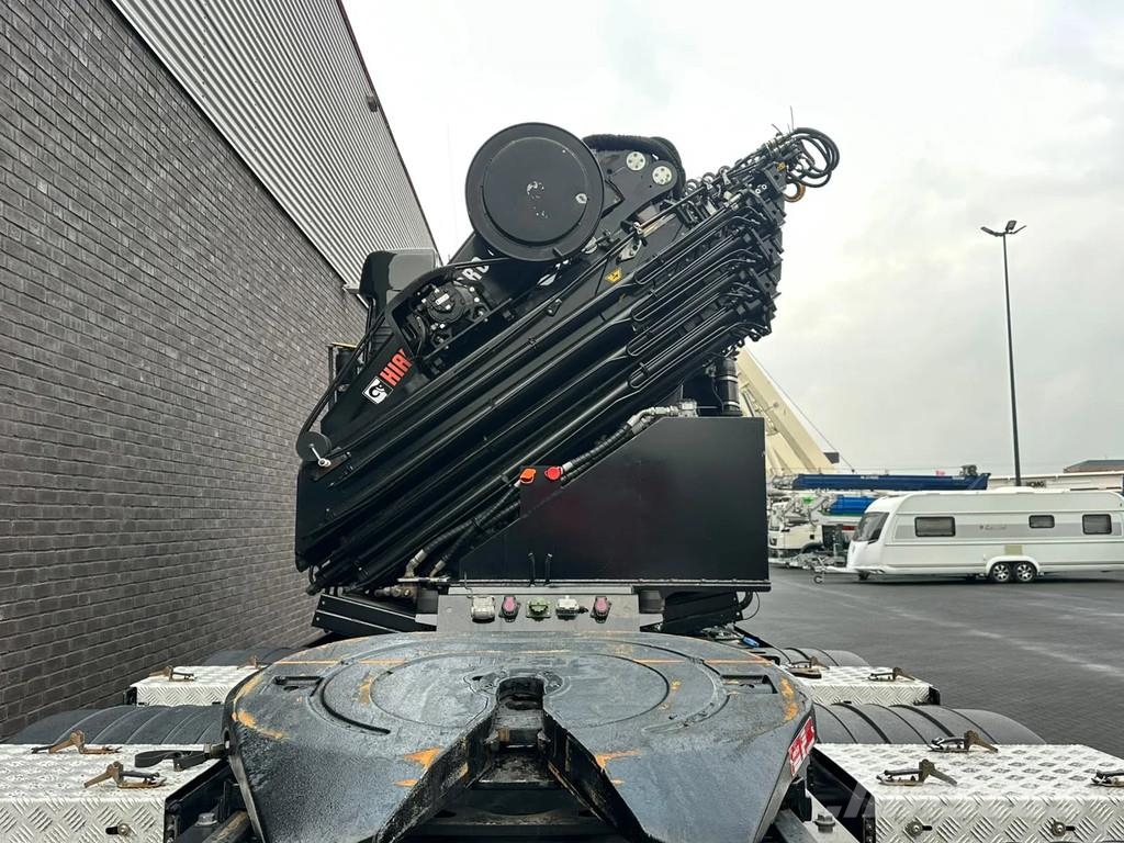 Volvo FH 500 8X4 TREKKER-BAKWAGEN +HIAB 408-8+LIER KRAAN Kranen voor alle terreinen