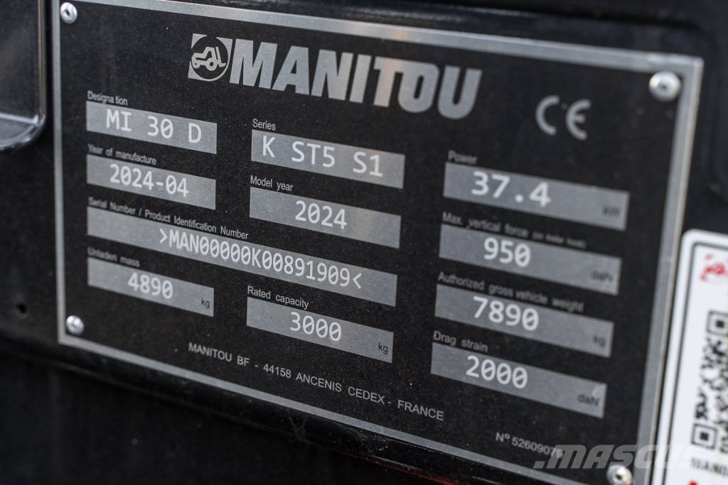 Manitou MI 30 D Dīzeļa autoiekrāvēji